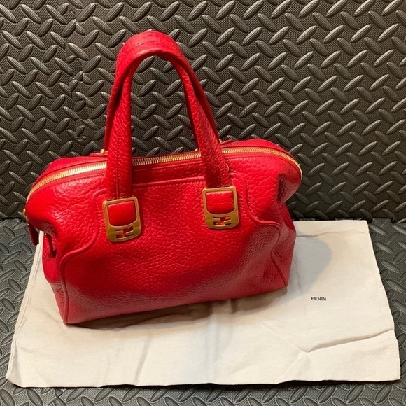 FENDI | Chameleon Leather Satchel - Picture 1 of 17